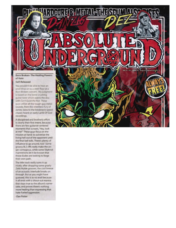 AU Review - BornBroken