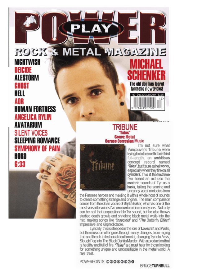 Dec 2013 - Jan 2014 - Powerplay Mag - Tribune Review