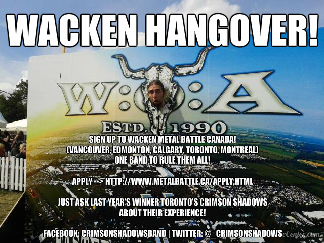 Wacken Metal Battle Meme 3 Crimson Shadows copy
