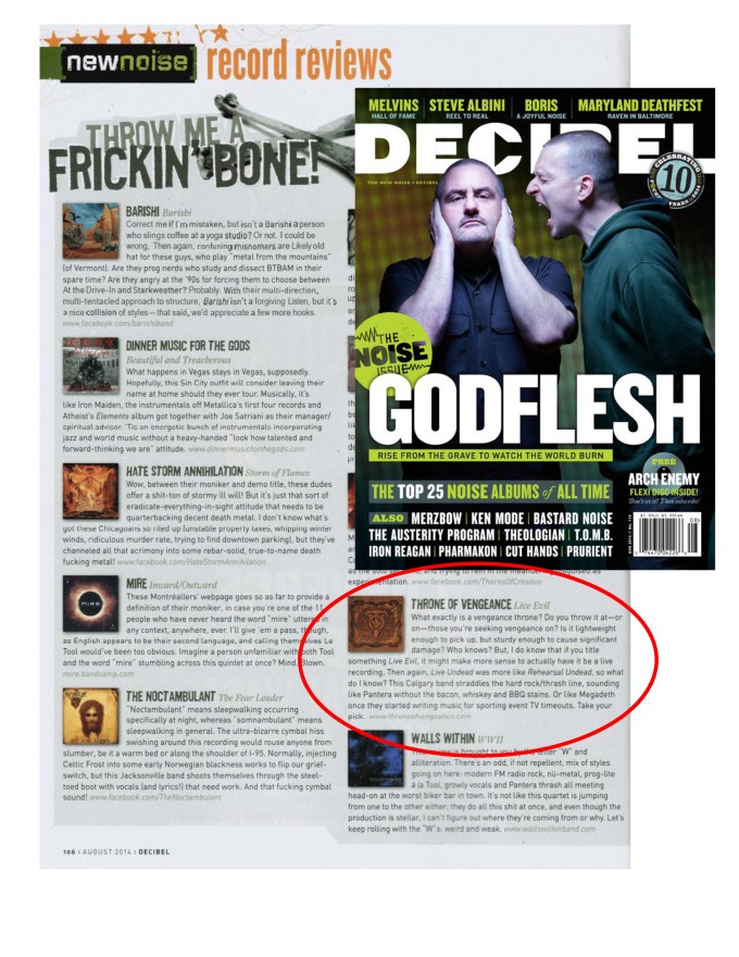 TOV - Decibel Mag Review