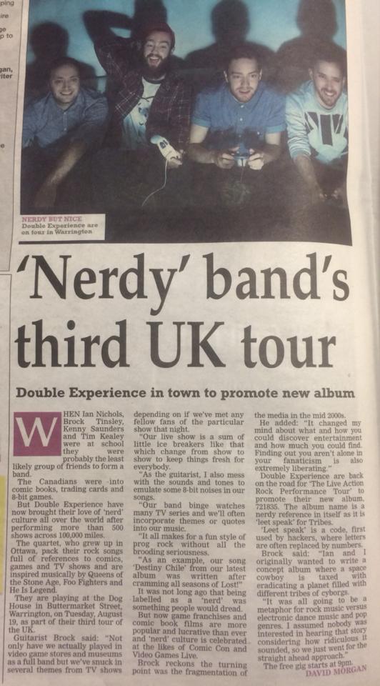 Warrington Guardian - Double Experience