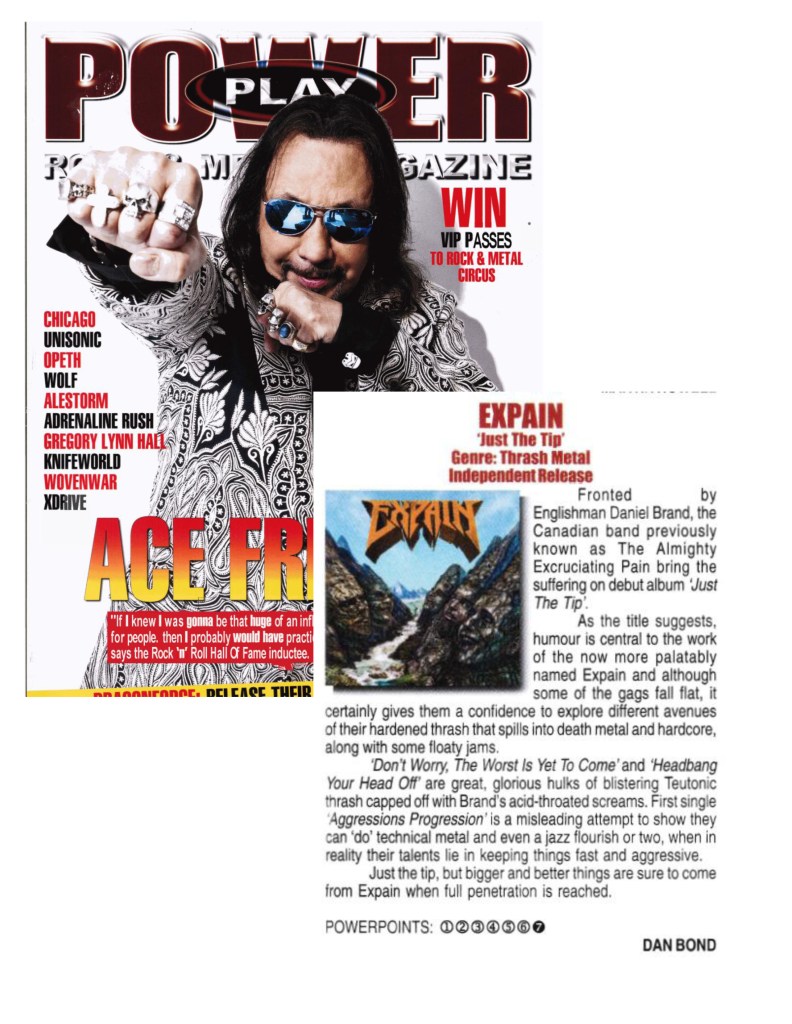 AUGUST 2014 - POWERPLAY MAG - UK - REVIEW - EXPAIN - JUST THE TIP