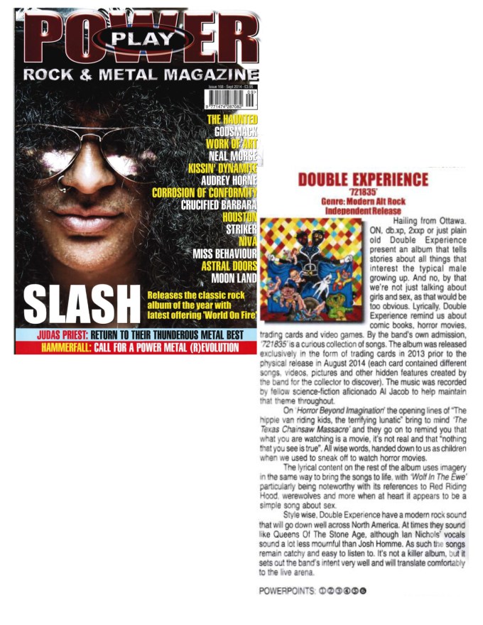 September 2014 - Powerplay Mag UK - Issue # 168 - DOUBLE EXPERIENCE