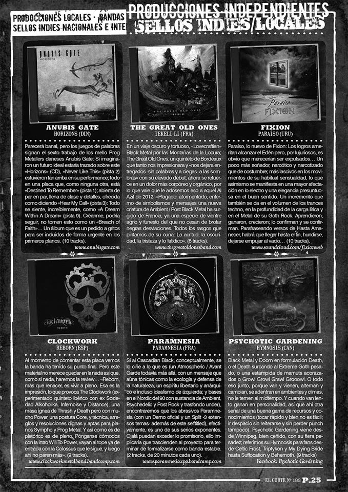 elcorte psychotic gardening