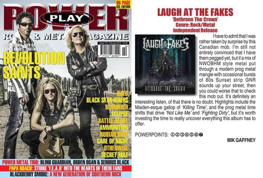 February 2015 - Powerplay Mag UK - #172 - Laugh At The Fakes