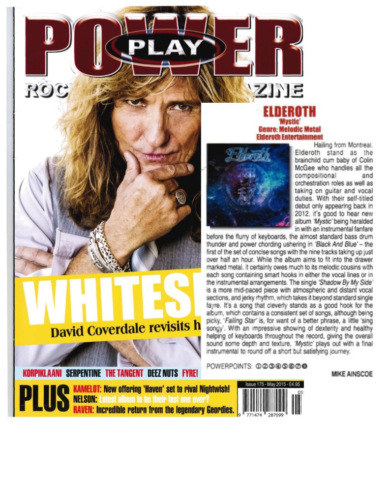 May 2015 - Powerplay Mag UK - Elderoth