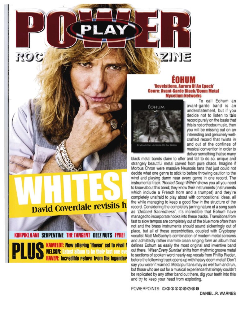 May 2015 - Powerplay Mag UK - Eohum