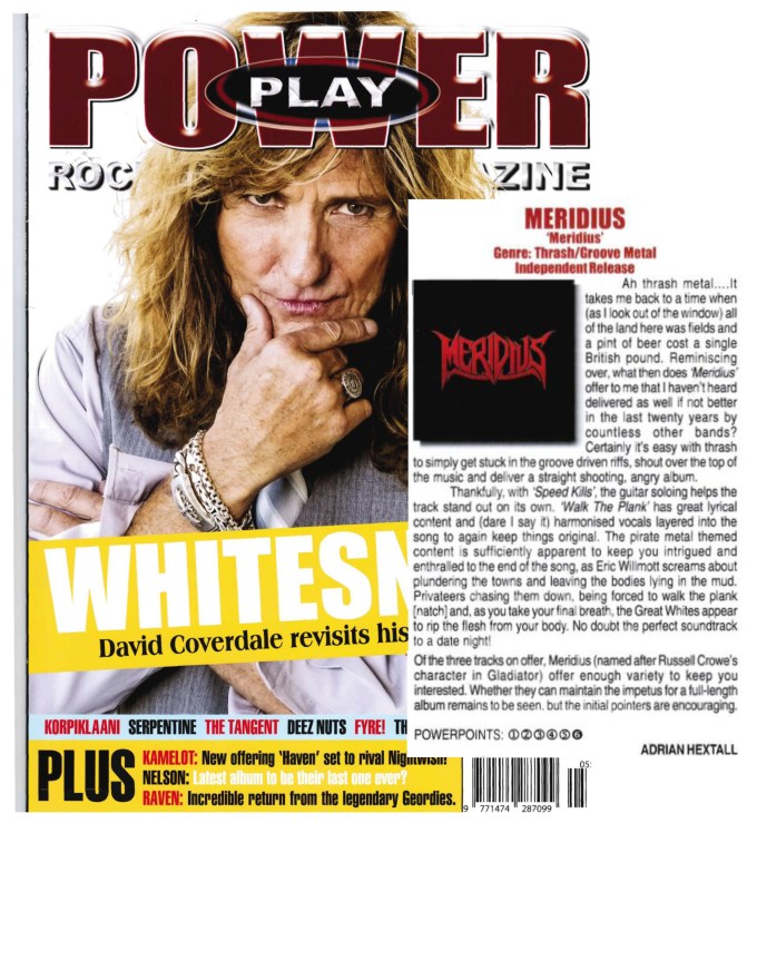 May 2015 - Powerplay Mag UK - Meridius