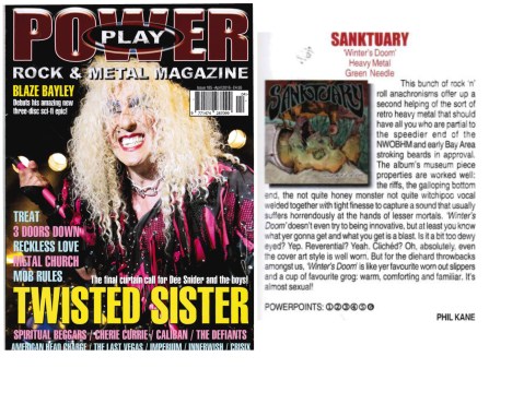 April 2016 - Powerplay Mag UK - Sanktuary - Winter's Doom - review