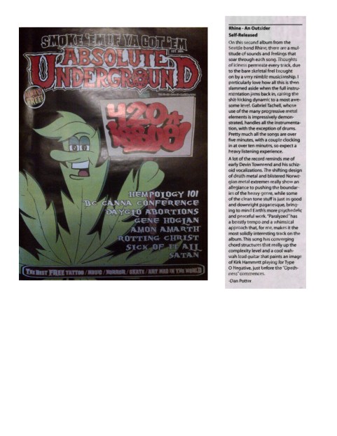 AU Mag - April-May 2016 - RHINE - review