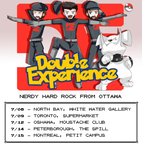 Double Experience Canada 2016 Tour (Updated June 8)